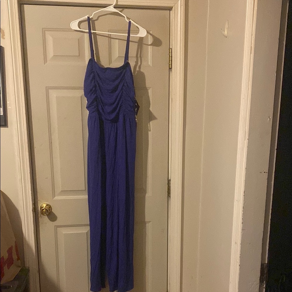 Elegant Blue Women's Dress